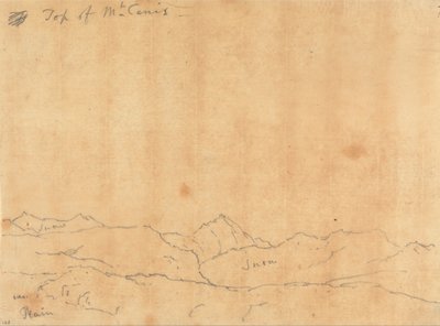 Top of Mt. Cenis by John Robert Cozens